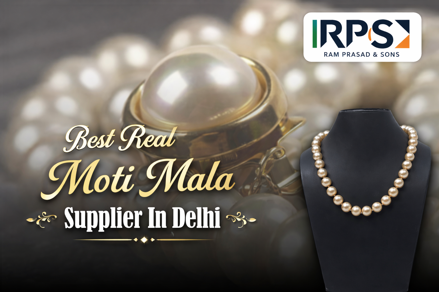 Real Moti Mala Supplier In Delhi
