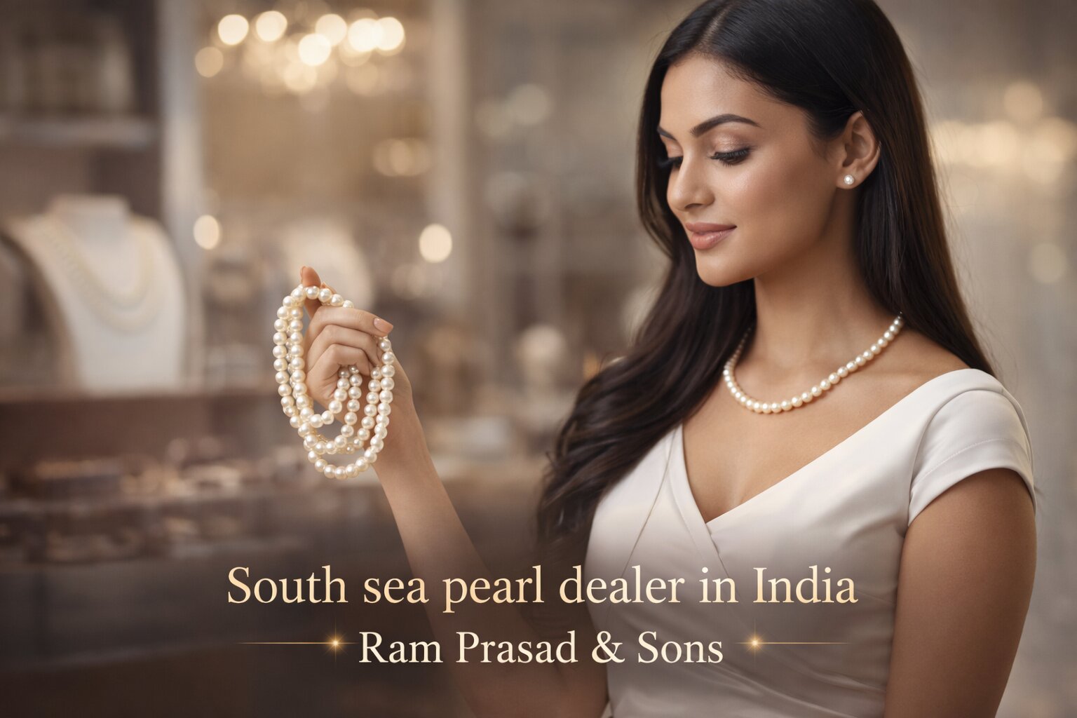 South sea pearl dealer in India