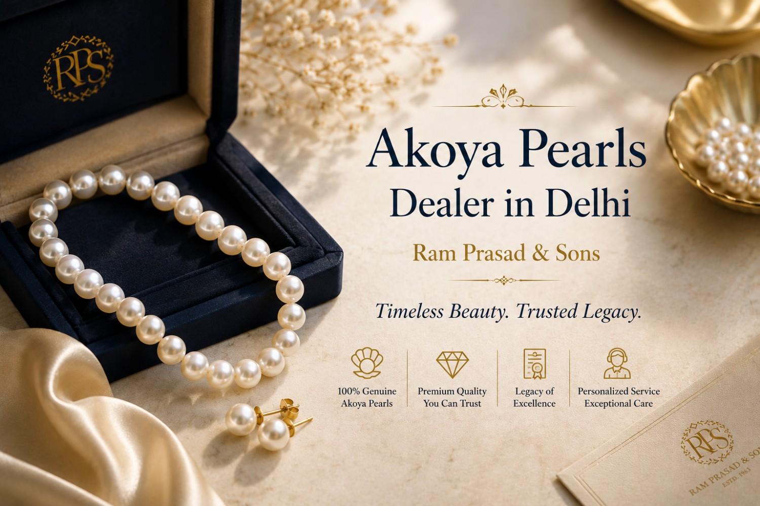 Akoya Pearls Dealer in Delhi